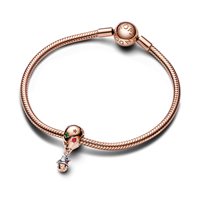 Charm Pandora Donna Moments in Argento Zirconia 782976C01 - 782976C01